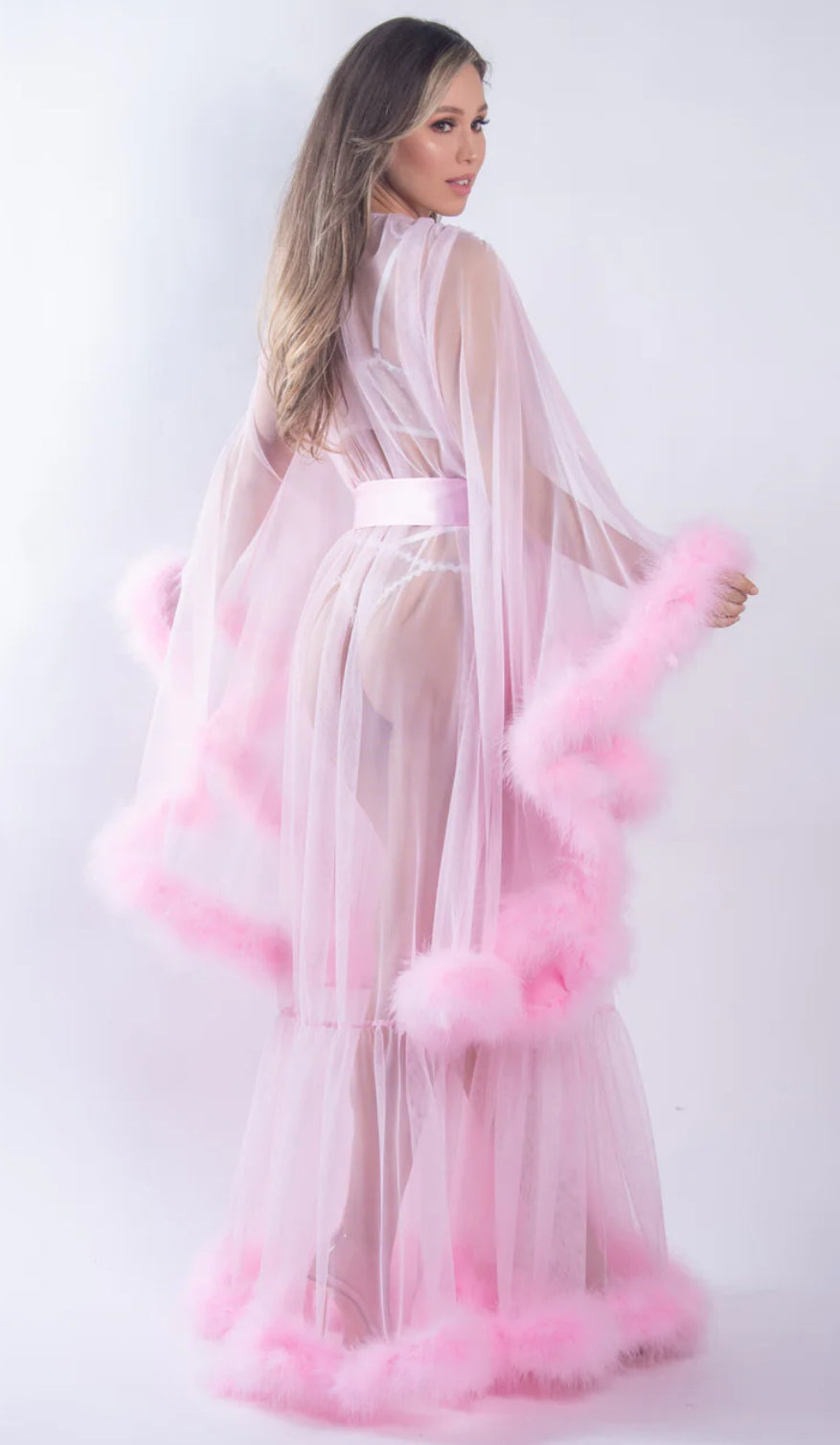 HOLLYWOOD GLAM LUXURY ROBE O/S
