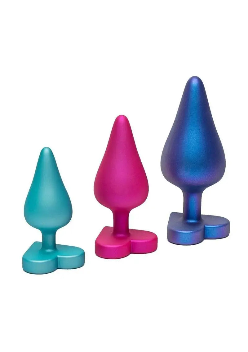 Romp Luster Silicone Anal Plug – Purple/Pink