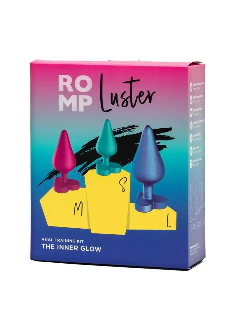 Romp Luster Silicone Anal Plug – Purple/Pink