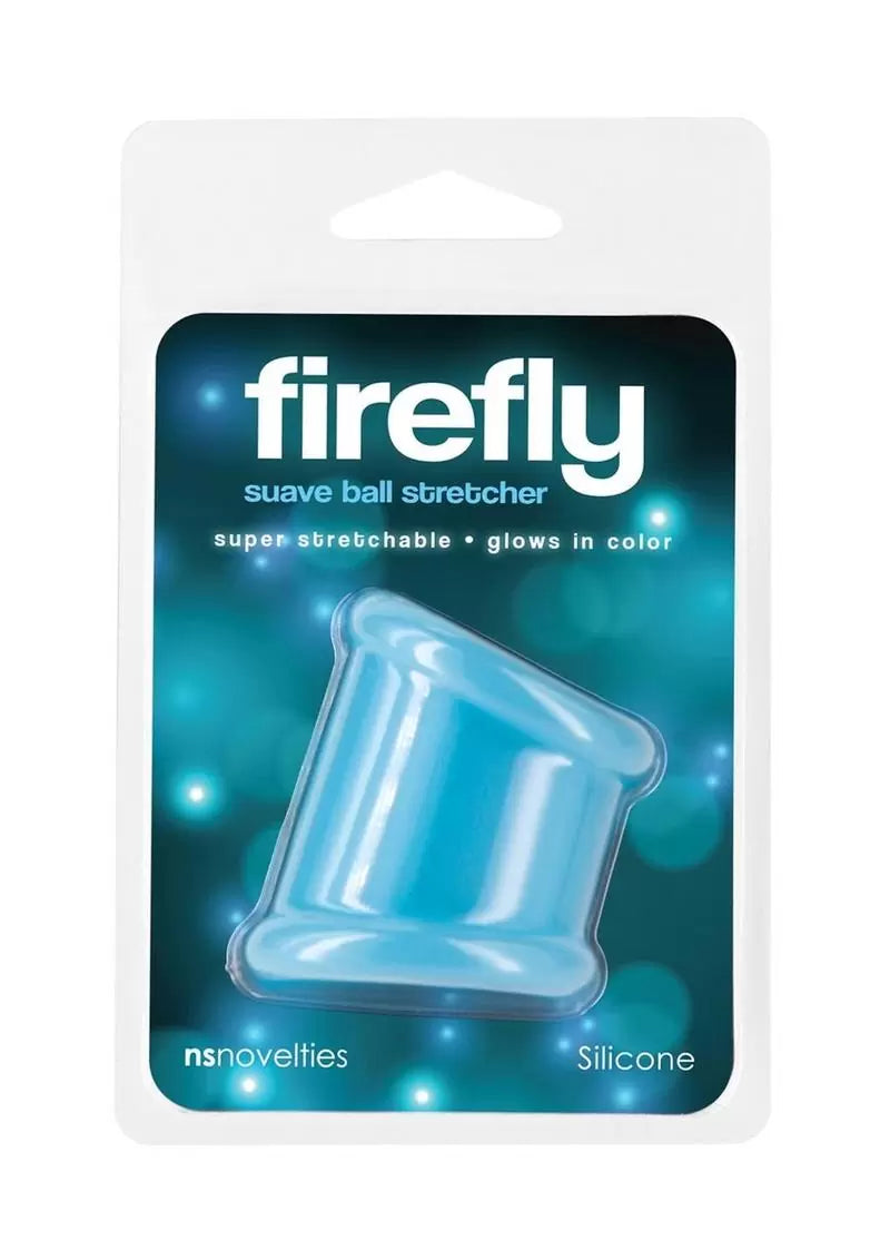 Firefly Suave Glow in The Dark Ball Stretcher Cock Ring