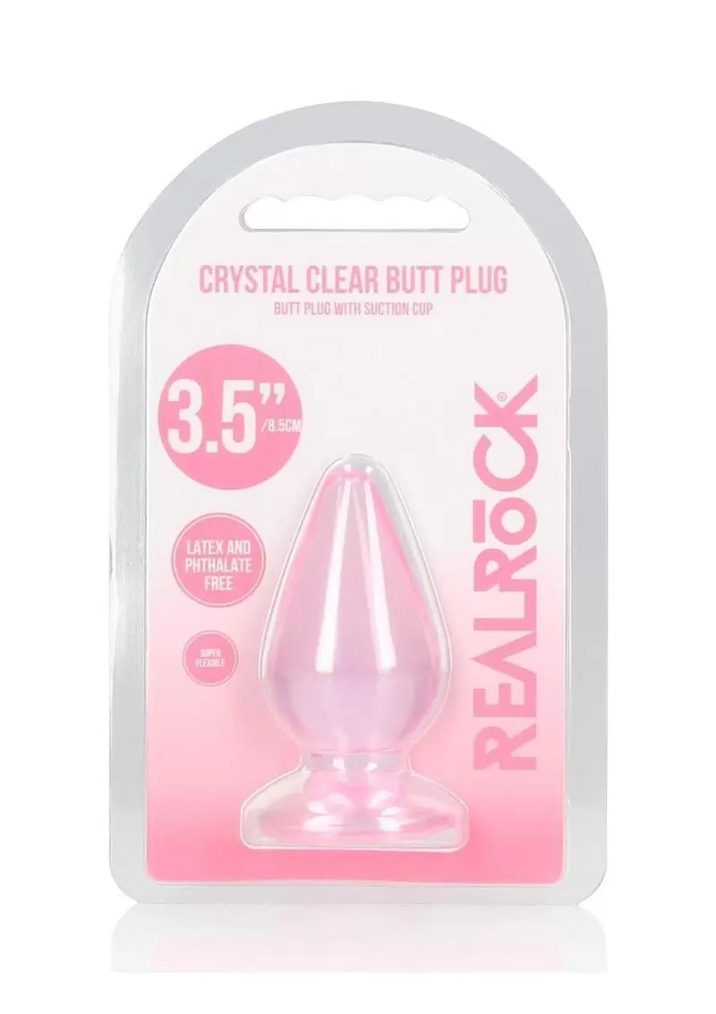 RealRock Crystal Clear Anal Plus 3.5in