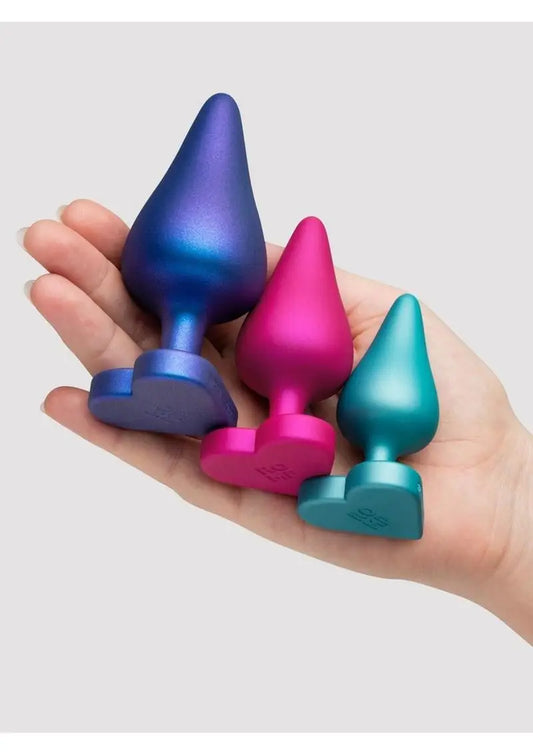 Romp Luster Silicone Anal Plug – Purple/Pink