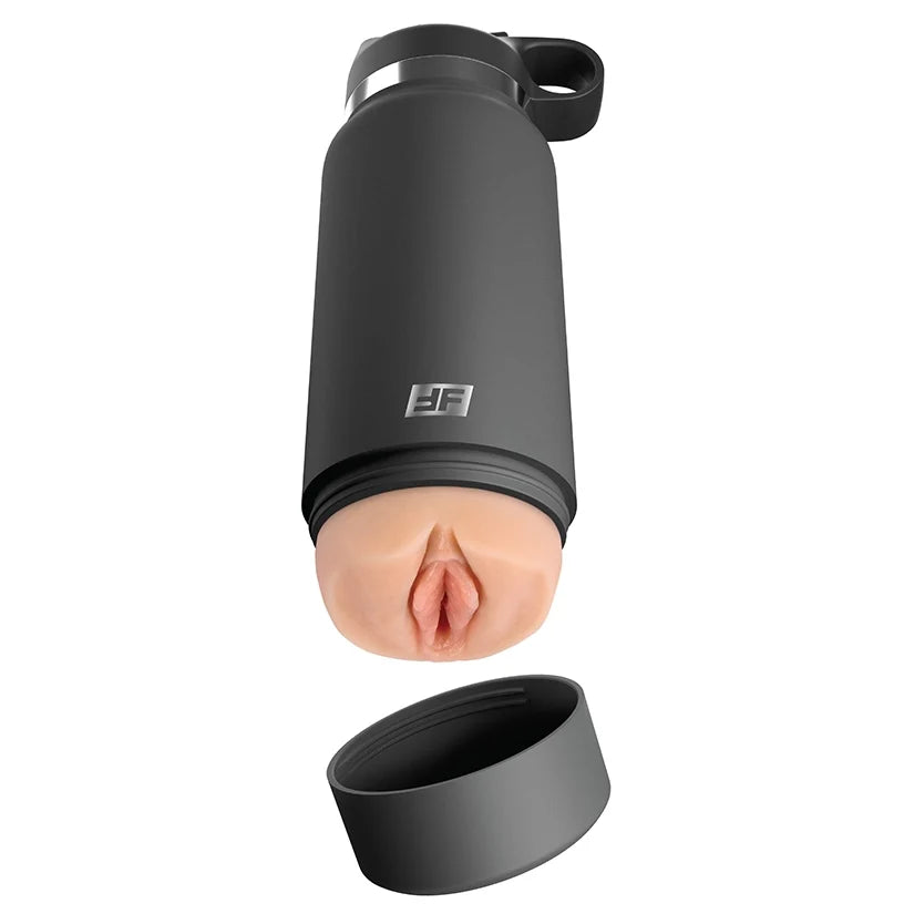 PDX Plus Fuck Flask Secret Delight-Brown