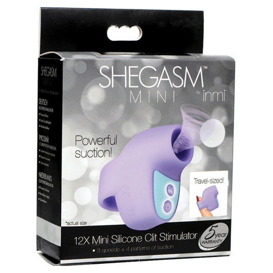 Shegasm Mini 12X Mini Silicone Clit Stimulator