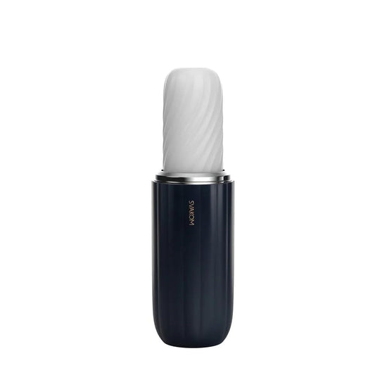 Svakom Alex Neo 2 Interactive Thrusting Rechargeable Masturbator – Black