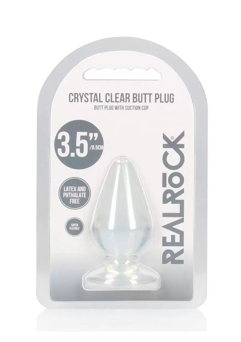 RealRock Crystal Clear Anal Plus 3.5in