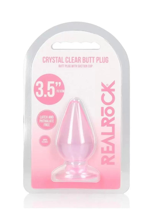 RealRock Crystal Clear Anal Plus 3.5in
